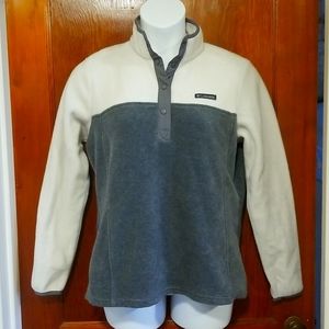 Columbia snap button Henley pullover size Large
